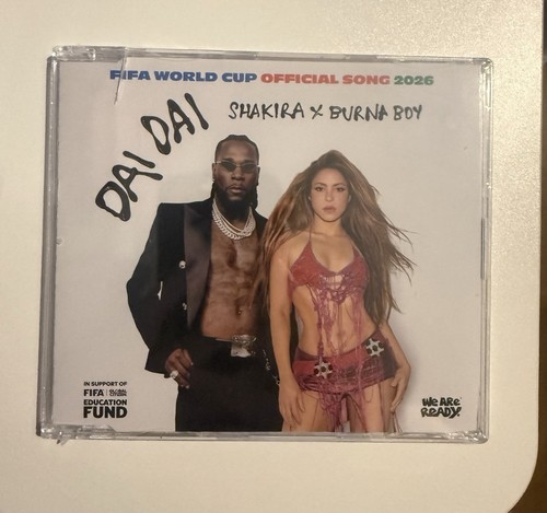 Single shakira burna boy - cd,
